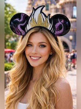 Disney Villain Ursula Ears Headband The Little Mermaid NWT